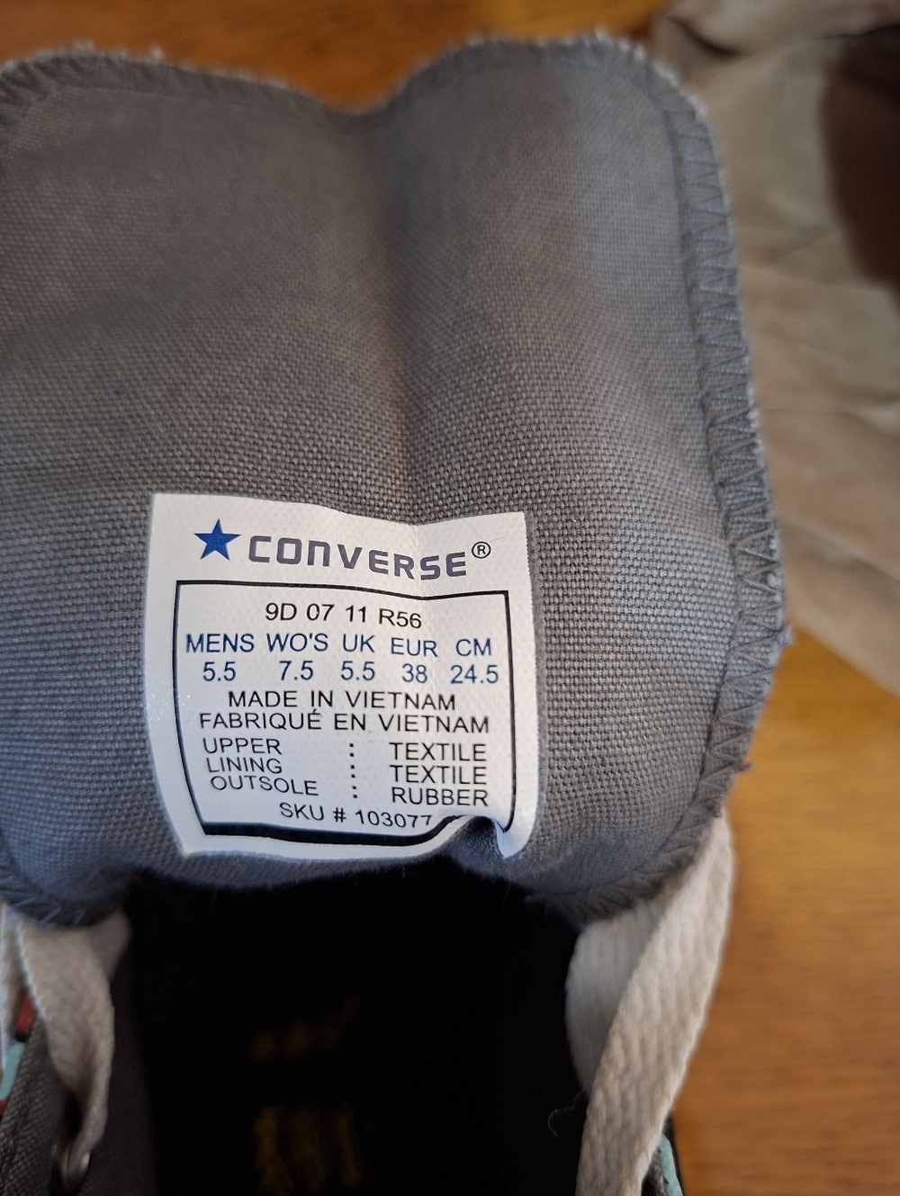 Converse Chuck 70 High Hi Double Up Sci Fi Mars Mens 5.5 Women's 7.5 - Picture 13 of 14